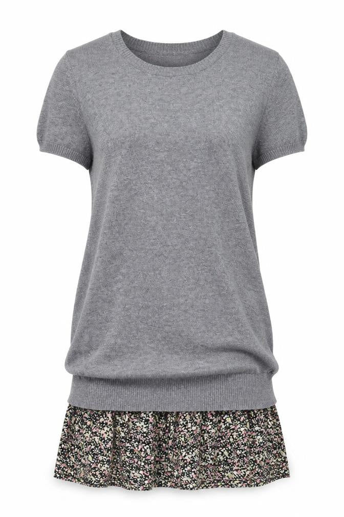 Topshop  Womens Grey   A-Line  Size 8