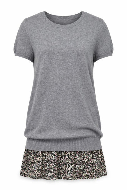 Topshop  Womens Grey   A-Line  Size 8