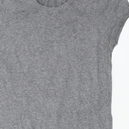 Topshop  Womens Grey   A-Line  Size 8
