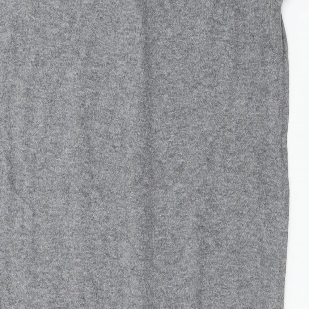Topshop  Womens Grey   A-Line  Size 8