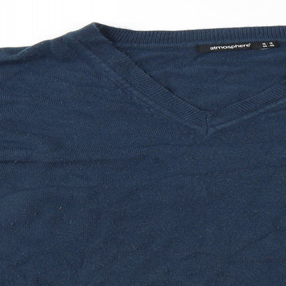 Womens UK Size 16 Atmosphere Blue Pullover Jumper