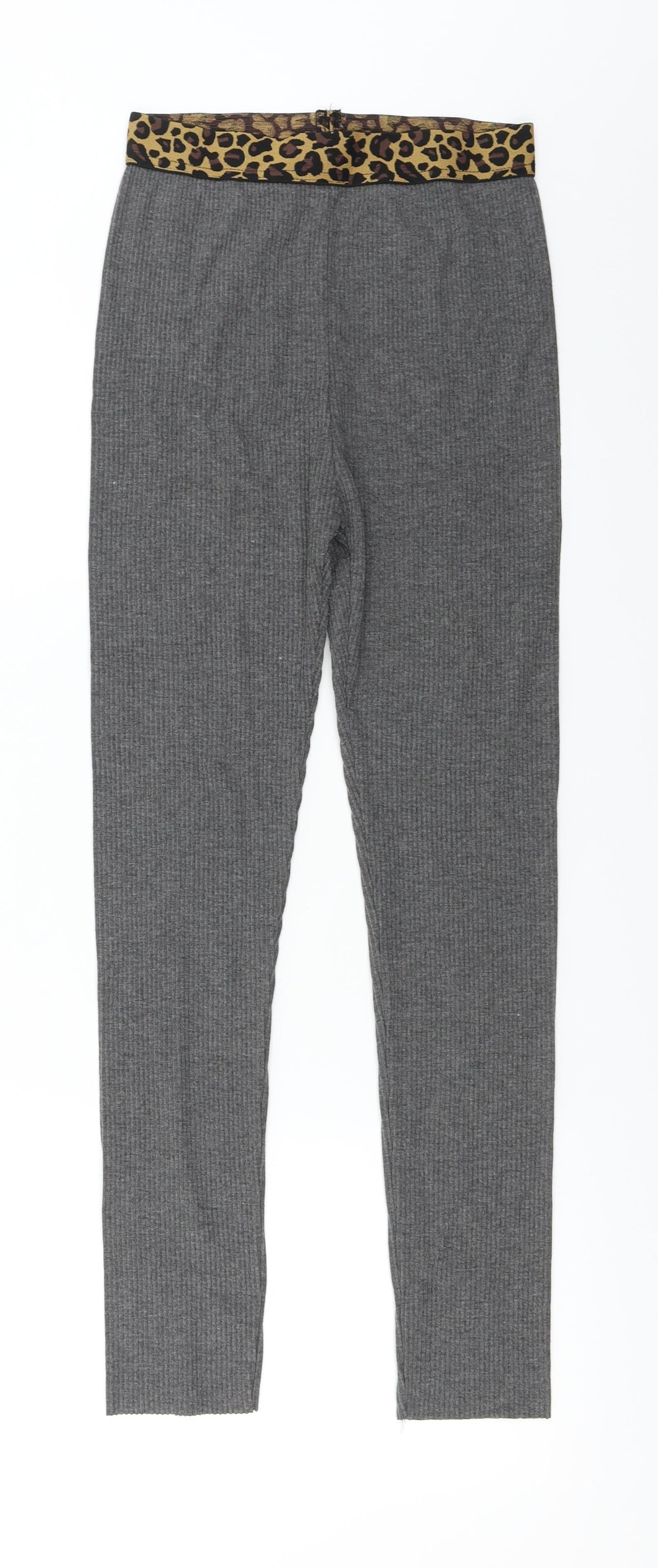 Womens UK Size XL Preworn Regular Fit  Grey Trousers