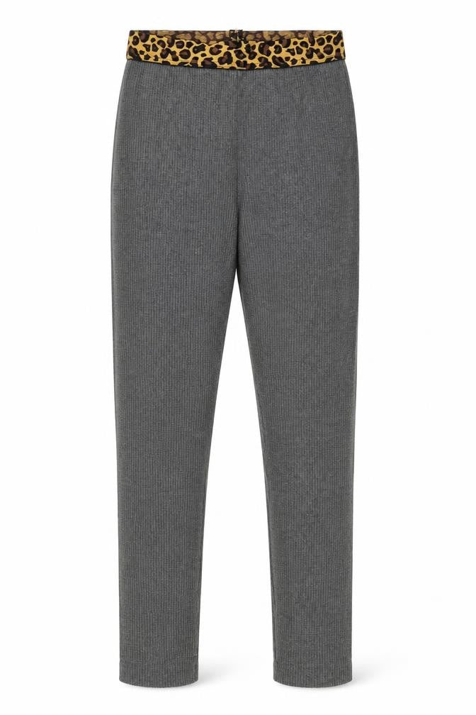 Womens UK Size XL Preworn Regular Fit  Grey Trousers