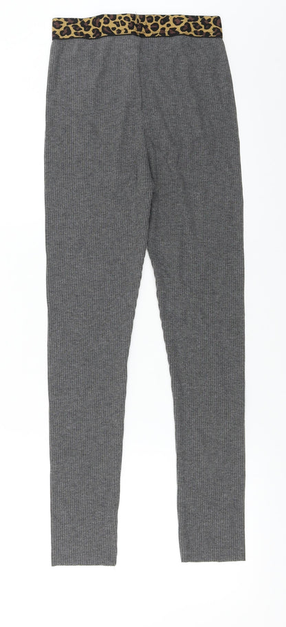 Womens UK Size XL Preworn Regular Fit  Grey Trousers