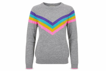 Womens UK Size 6 F&F Grey Pullover Jumper