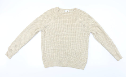 Gap  Womens Beige   Pullover Jumper Size M