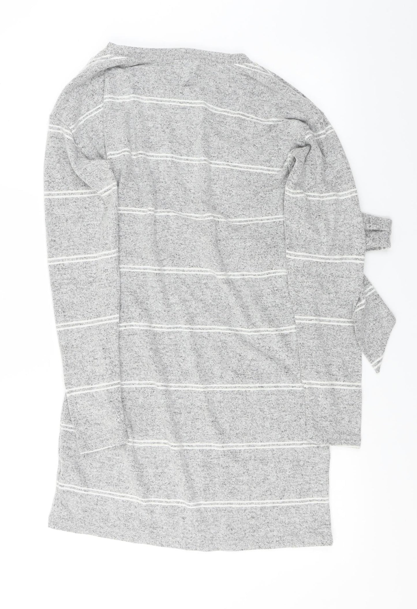 F&F Womens Grey Striped  A-Line  Size 6