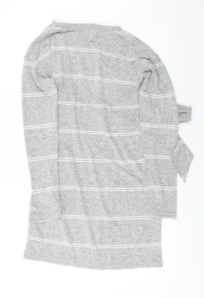 F&F Womens Grey Striped  A-Line  Size 6