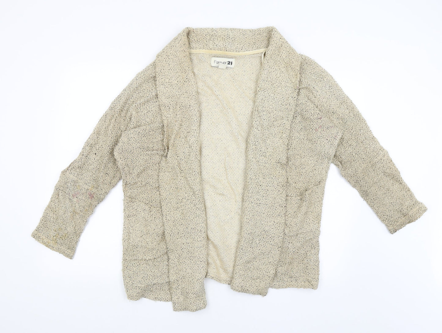 FOREVER 21 Womens Gold   Wrap Jumper Size L