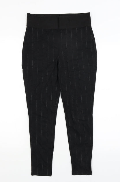 Womens UK Size 10 M&S  Capri Black Leggings
