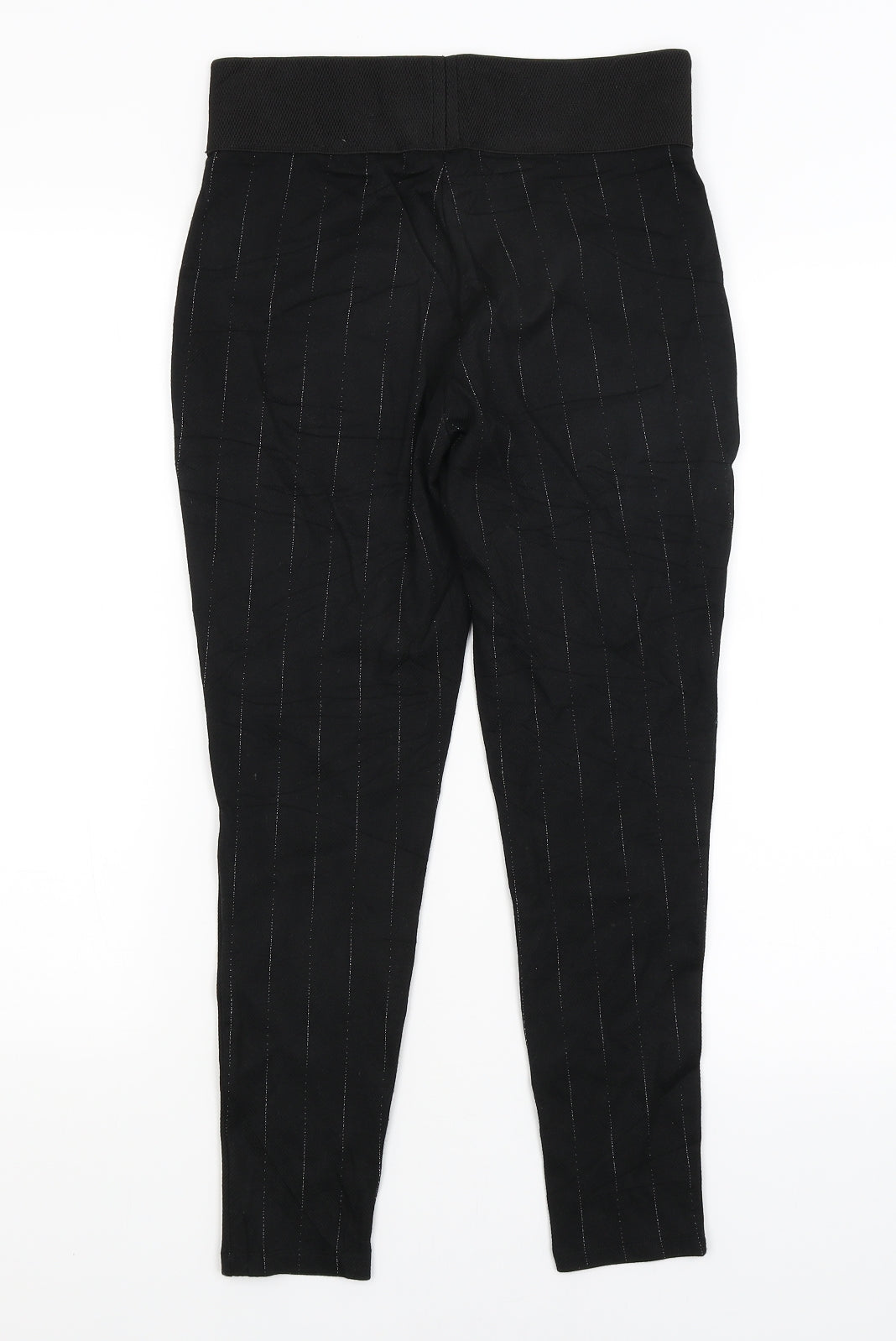 Womens UK Size 10 M&S  Capri Black Leggings