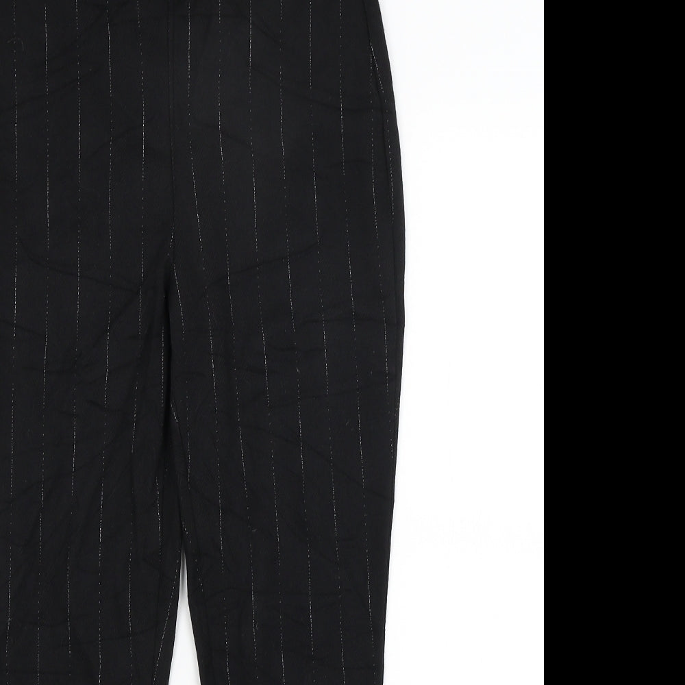Womens UK Size 10 M&S  Capri Black Leggings