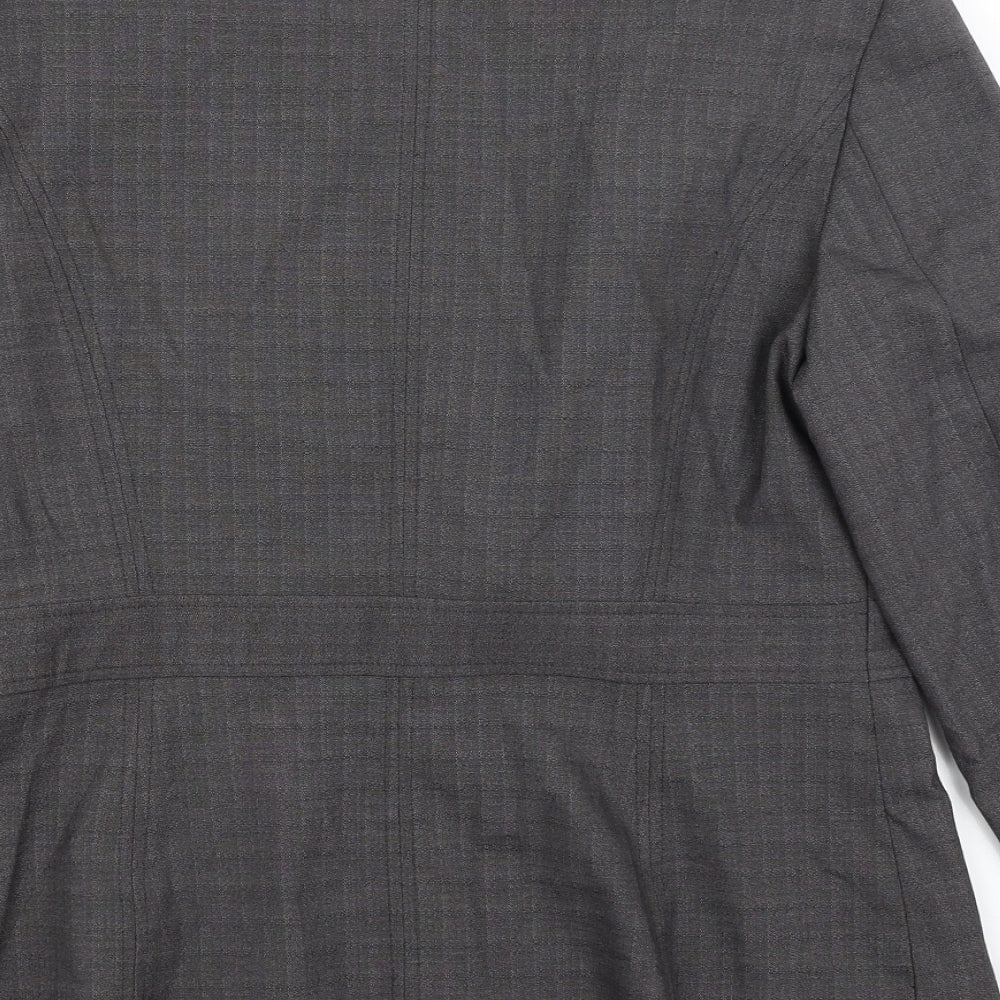 NEXT Womens Grey   Jacket Blazer Size 14