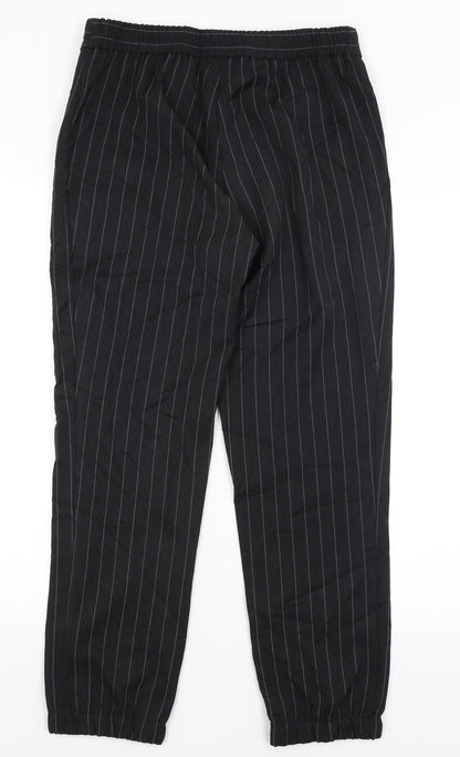 Womens UK Size 8 ASOS Regular Fit  Black Trousers