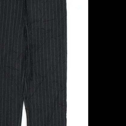 Womens UK Size 8 ASOS Regular Fit  Black Trousers