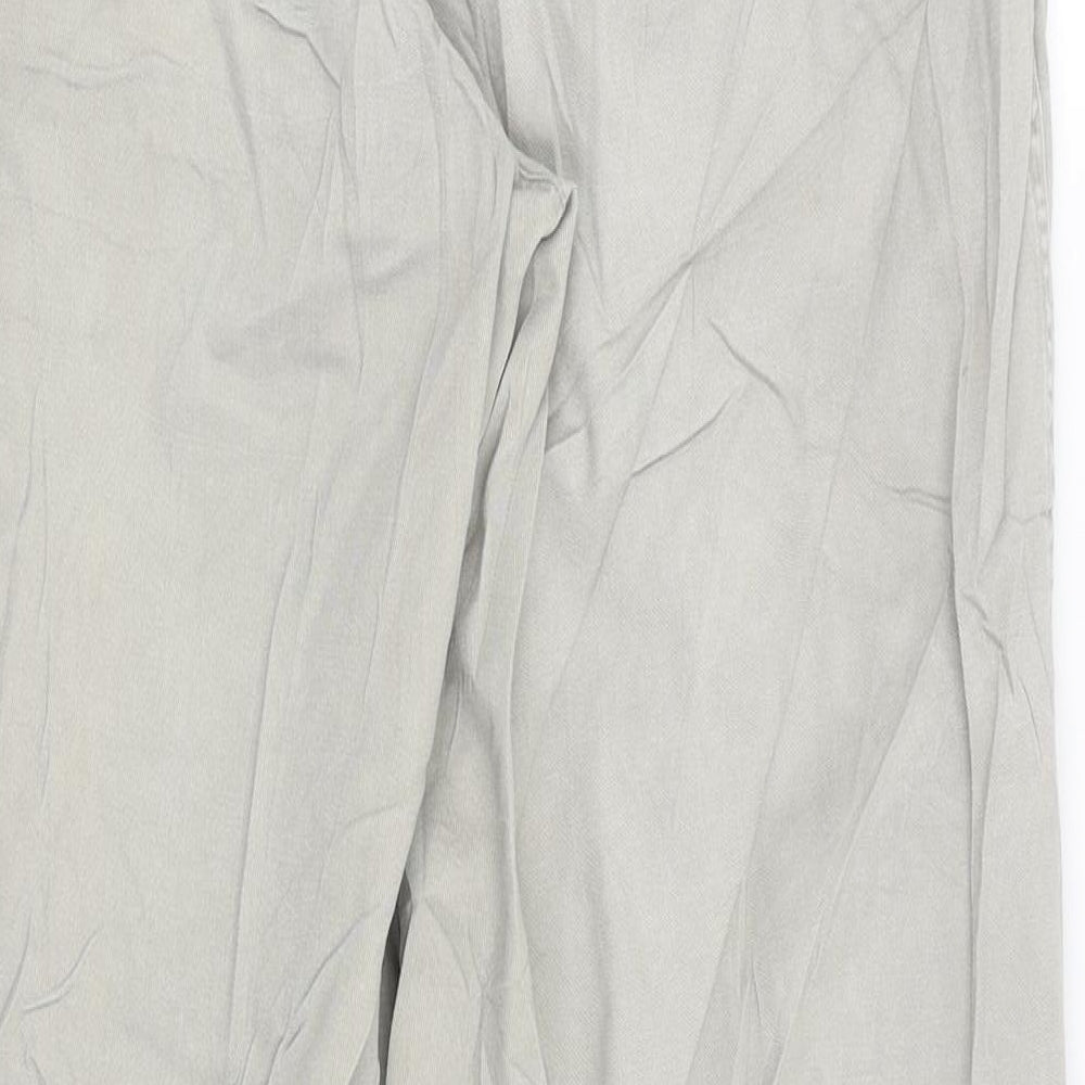 Mens UK Size 30 Britches Regular Fit Straight Grey Jeans