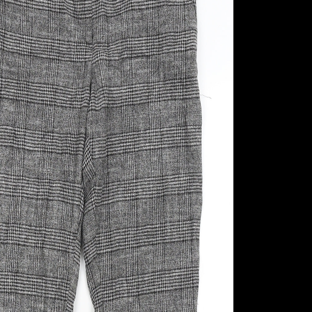 Womens UK Size 14 H&M Regular Fit  Grey Trousers