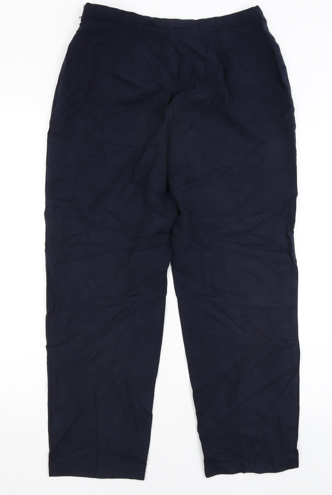 Womens UK Size 14 BHS Regular Fit  Blue Trousers