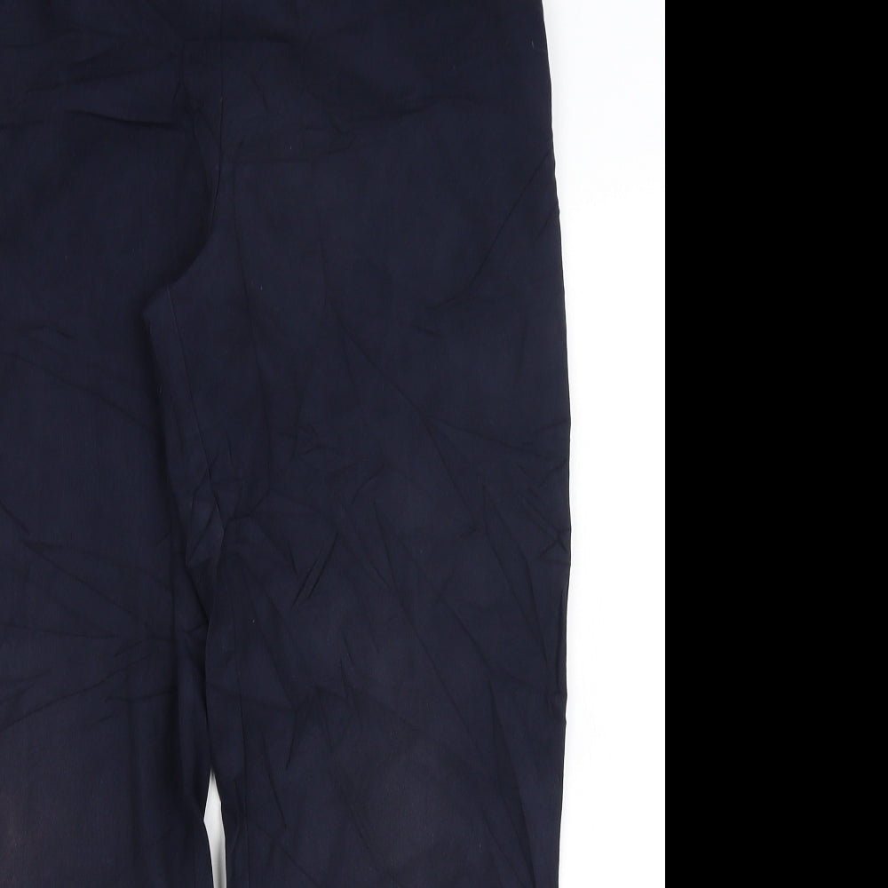 Womens UK Size 14 BHS Regular Fit  Blue Trousers