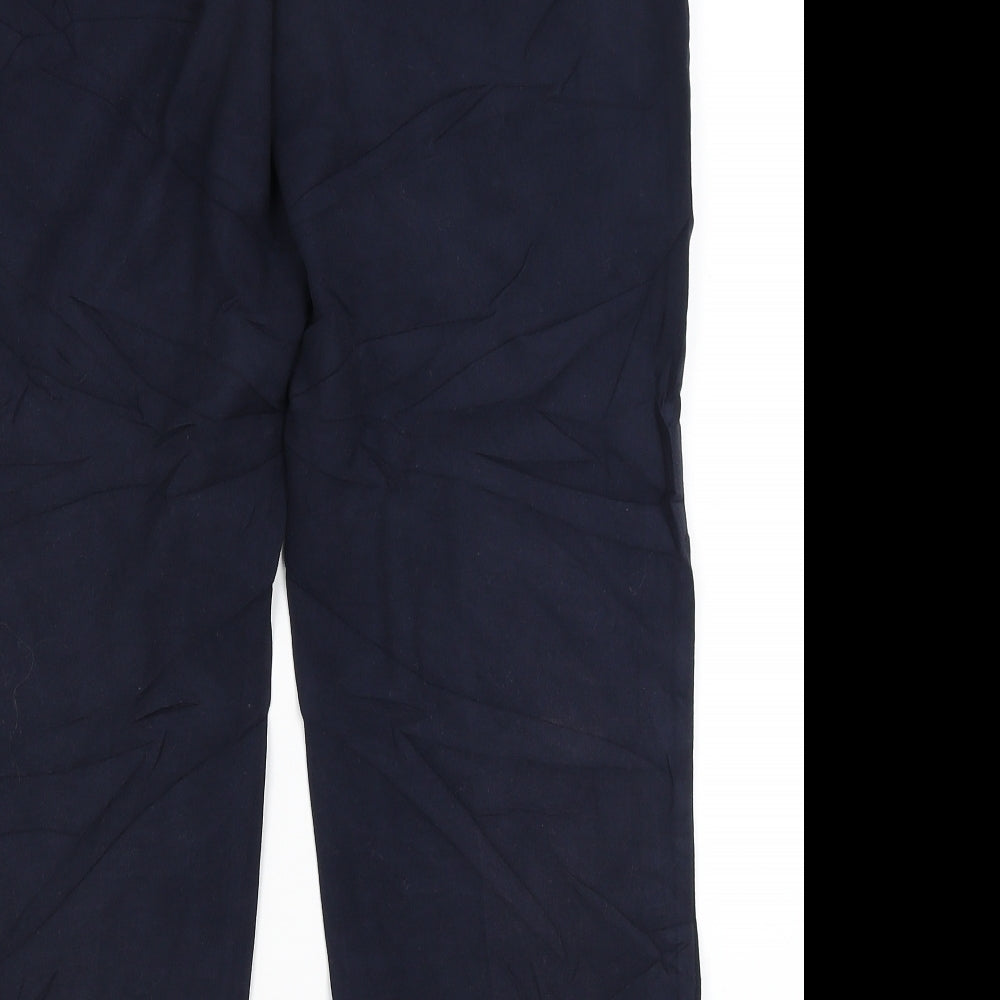 Womens UK Size 14 BHS Regular Fit  Blue Trousers