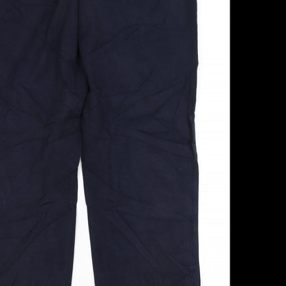Womens UK Size 14 BHS Regular Fit  Blue Trousers