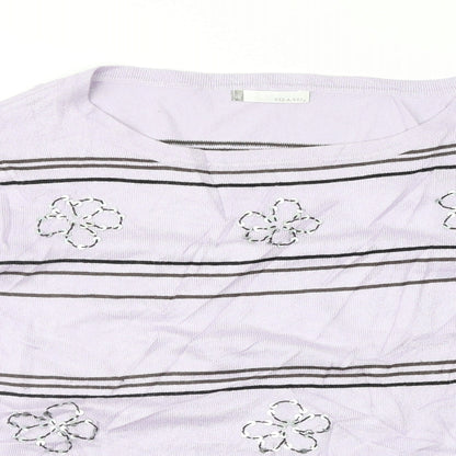 Womens UK Size 16 Viz-A-Viz Purple Pullover Jumper
