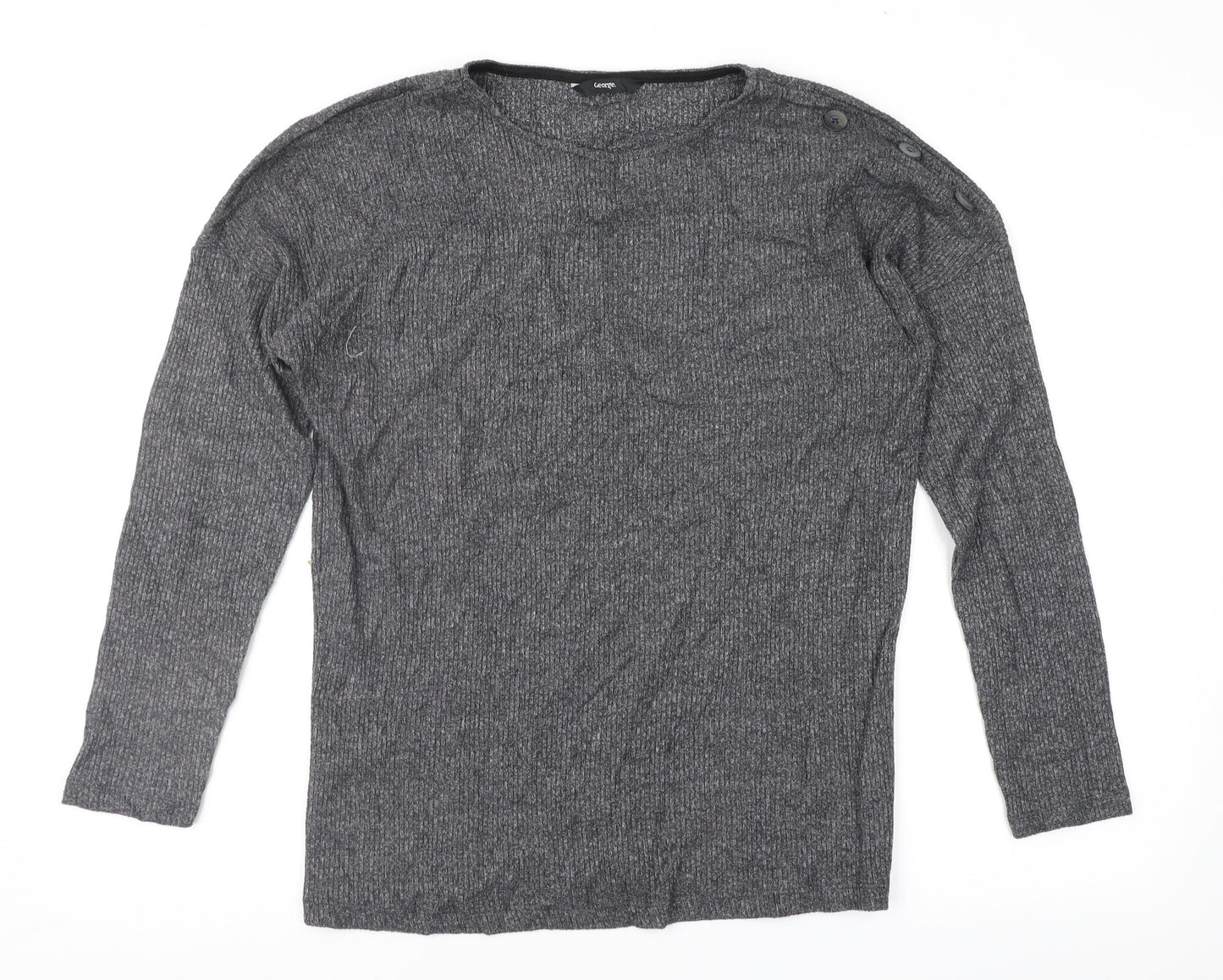 George Womens Grey   Pullover Jumper Size 8