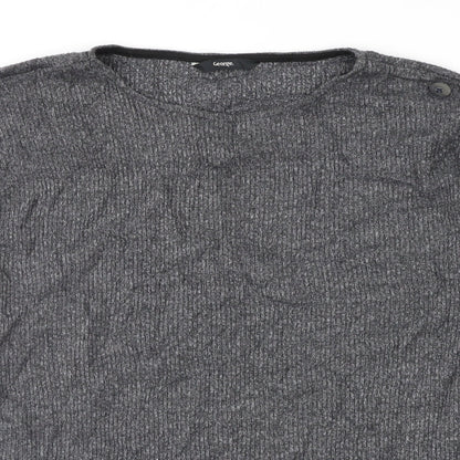 George Womens Grey   Pullover Jumper Size 8