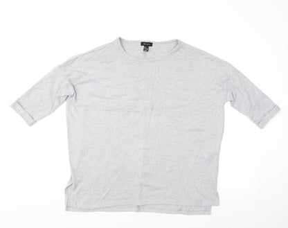 Ne Look Womens Grey   Pullover Jumper Size S