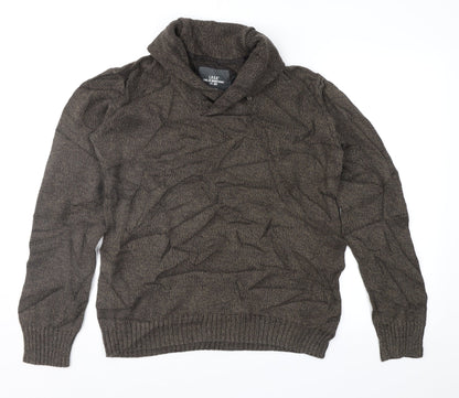 H&M Mens Brown   Pullover Jumper Size M
