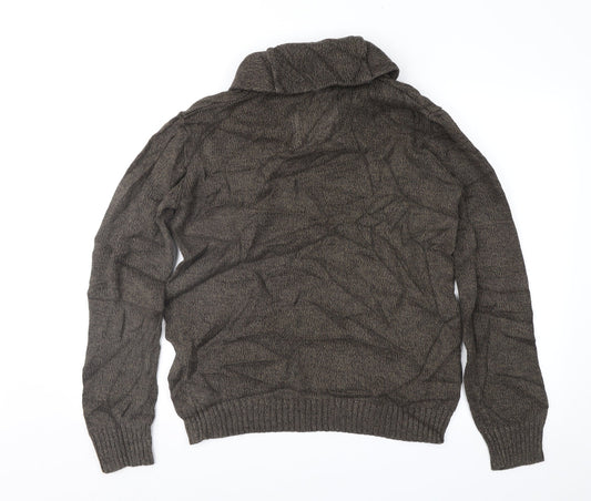 H&M Mens Brown   Pullover Jumper Size M