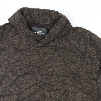 H&M Mens Brown   Pullover Jumper Size M