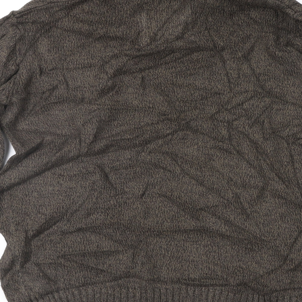 H&M Mens Brown   Pullover Jumper Size M