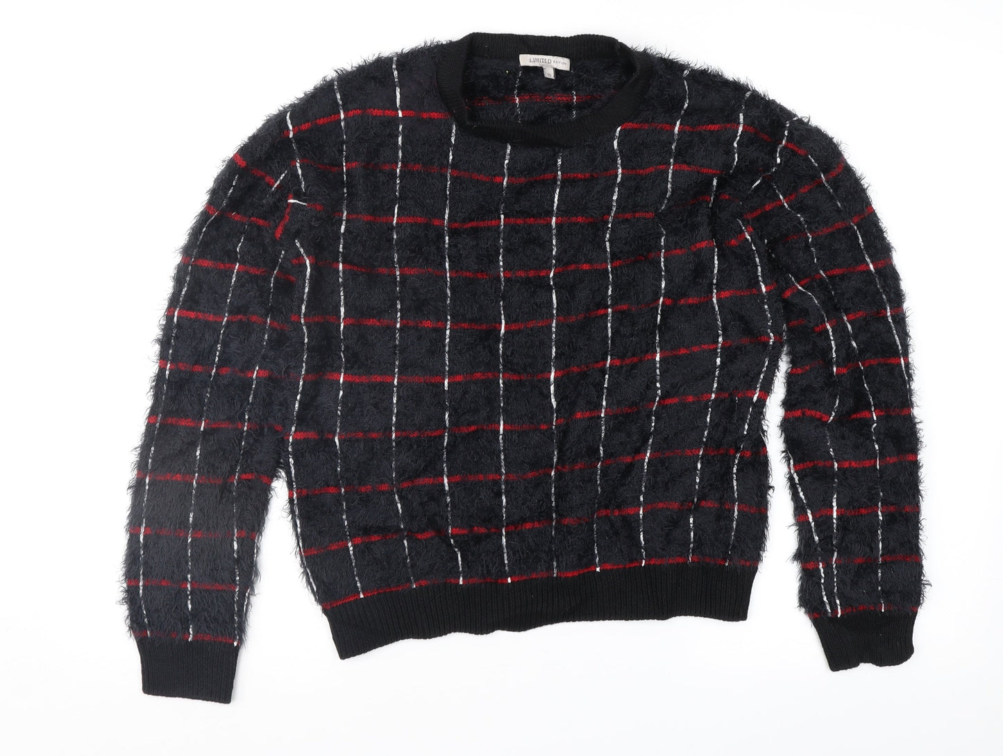 Womens UK Size 10 Marks and Spencer Black Pullover Jumper