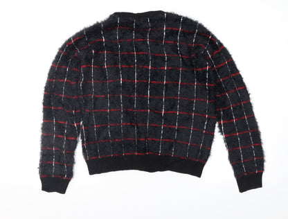 Womens UK Size 10 Marks and Spencer Black Pullover Jumper