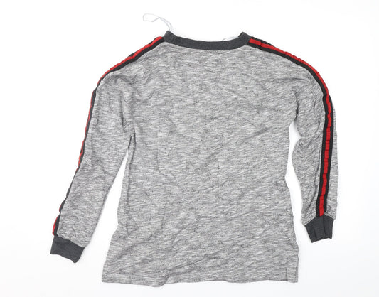 Womens UK Size 10 Peacocks Grey Pullover Jumper