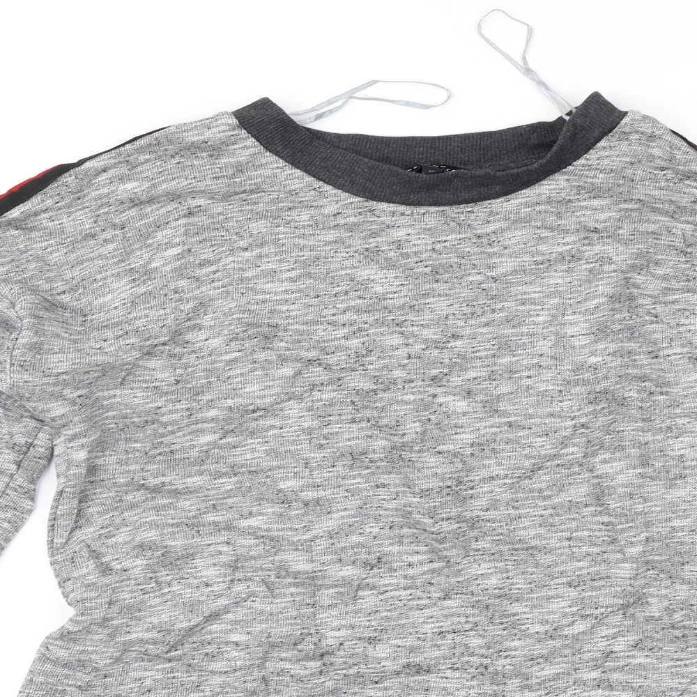 Womens UK Size 10 Peacocks Grey Pullover Jumper