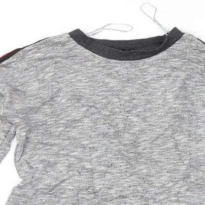 Womens UK Size 10 Peacocks Grey Pullover Jumper