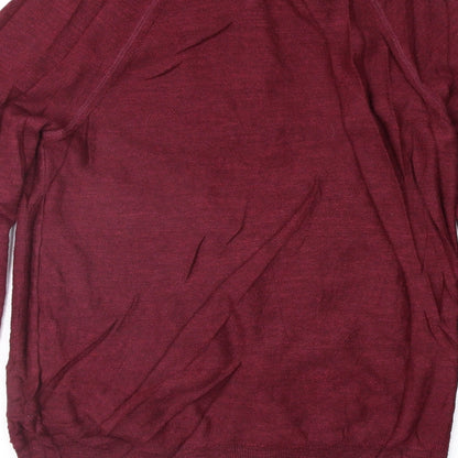 Marks and Spencer Mens Purple   Pullover Jumper Size S