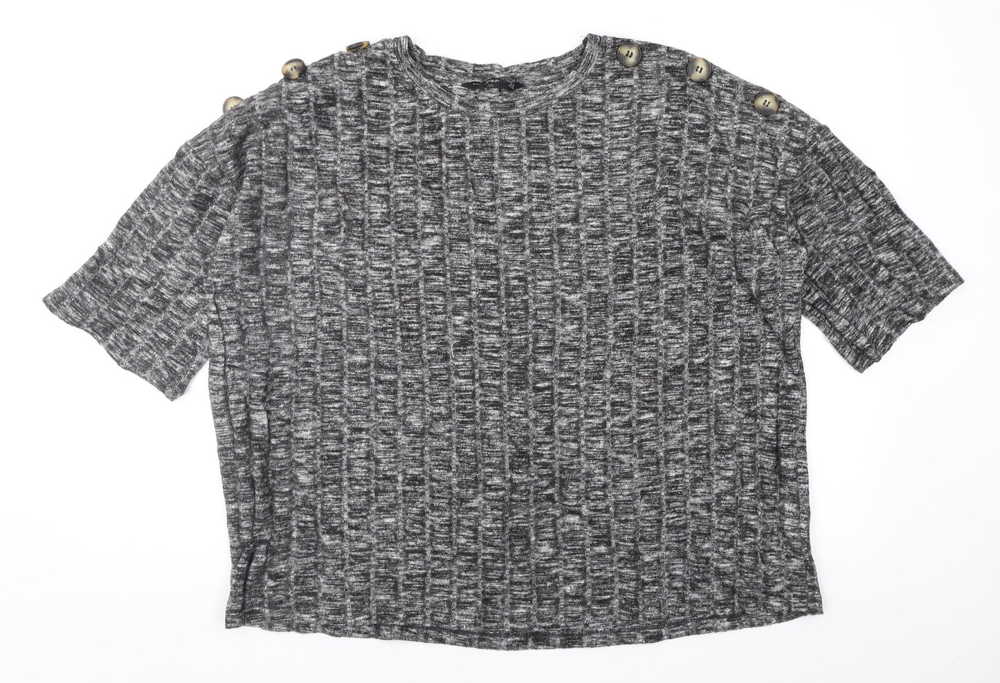 F&F Womens Grey   Pullover Jumper Size 14