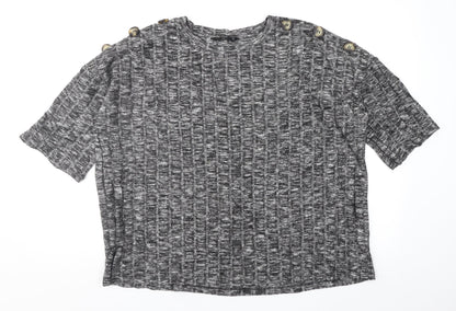 F&F Womens Grey   Pullover Jumper Size 14