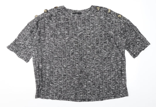 F&F Womens Grey   Pullover Jumper Size 14