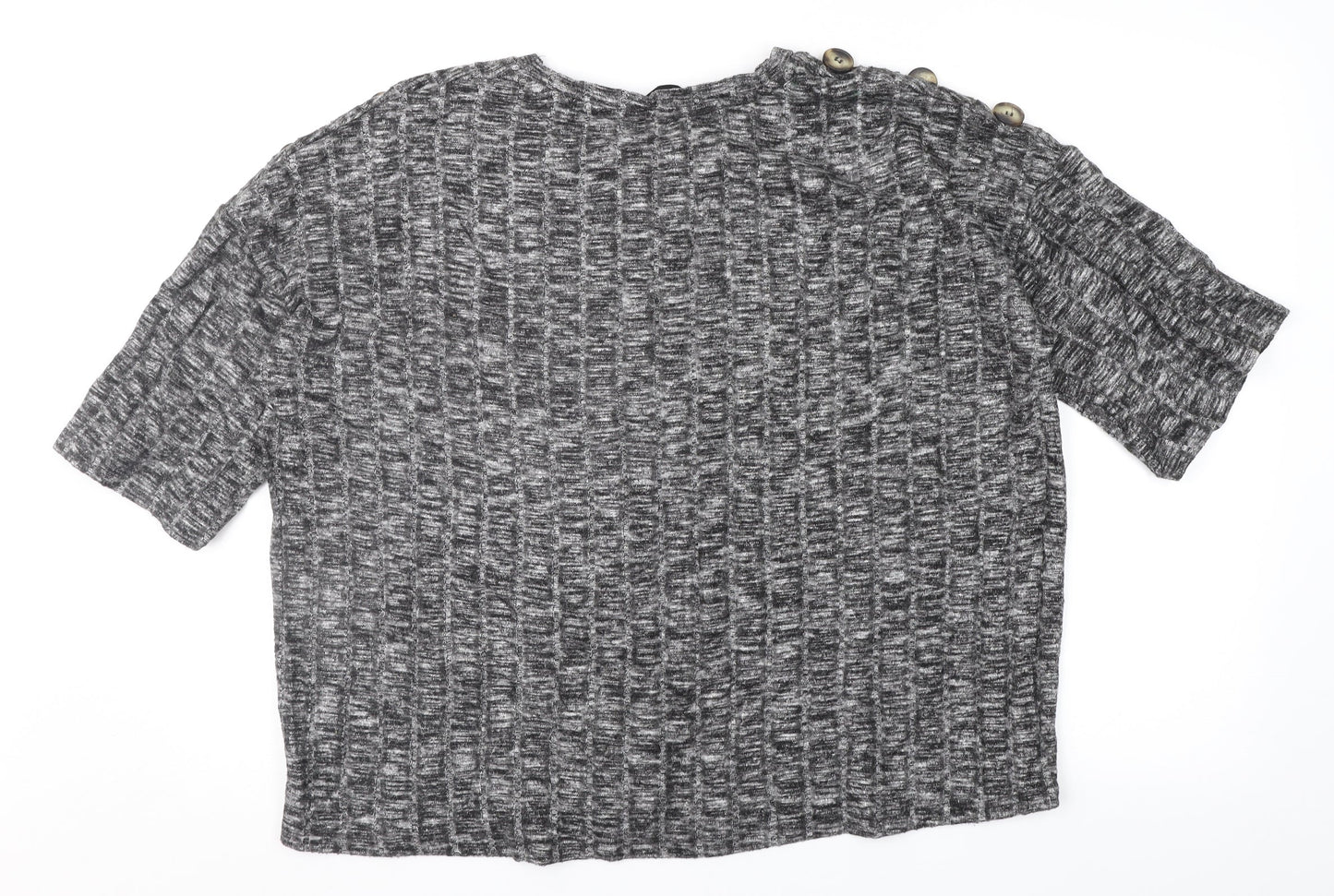 F&F Womens Grey   Pullover Jumper Size 14