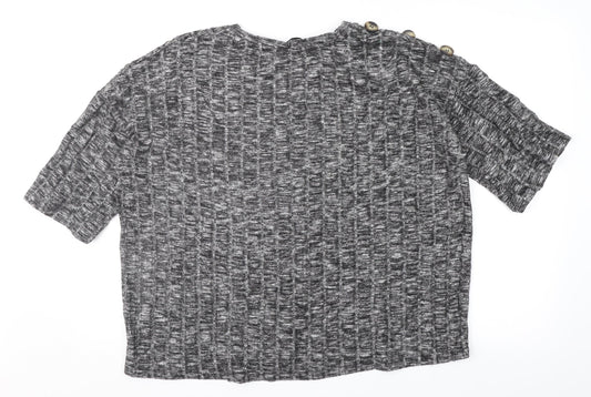 F&F Womens Grey   Pullover Jumper Size 14