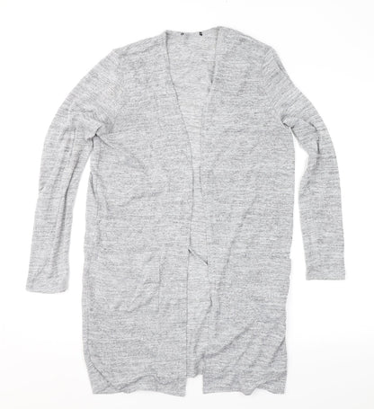 Womens UK Size S New Look Grey Cardigan Jumper