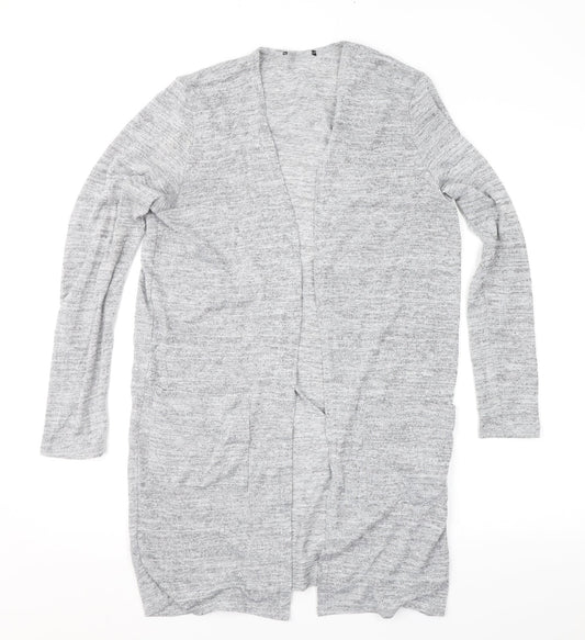 Womens UK Size S New Look Grey Cardigan Jumper