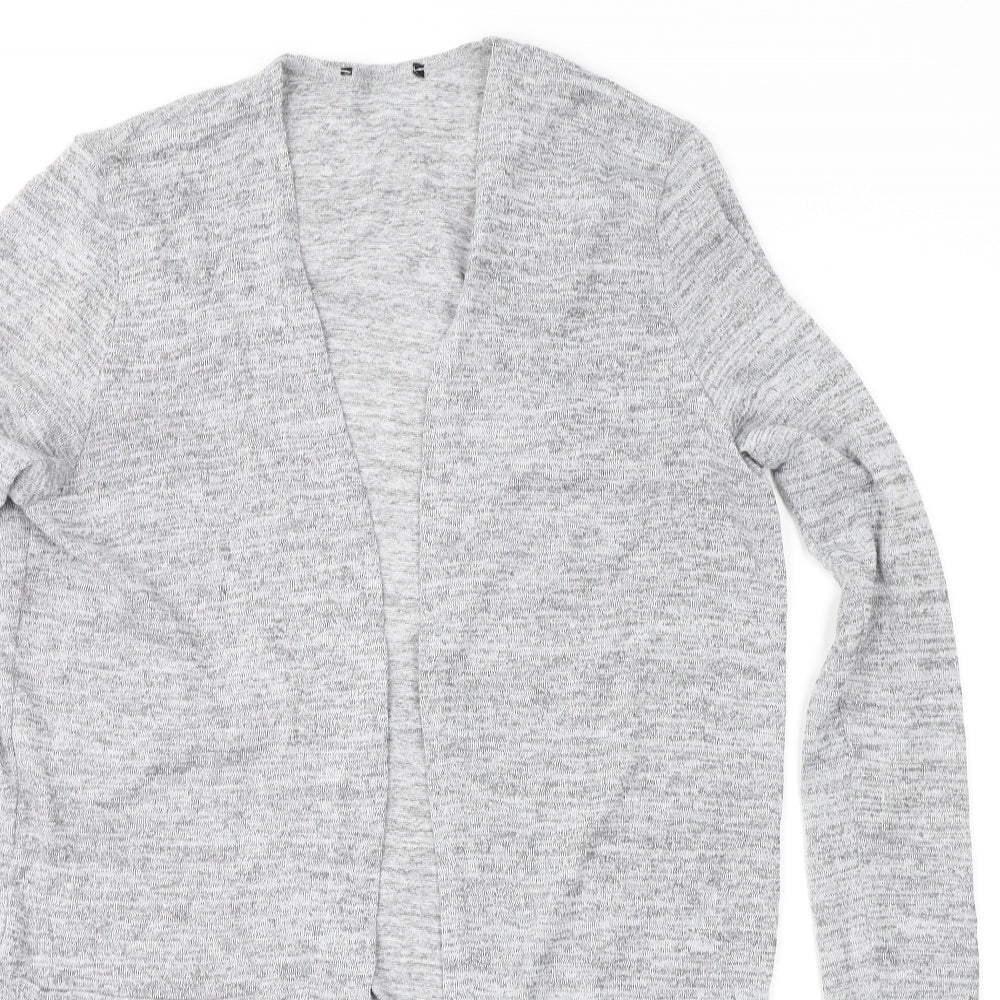 Womens UK Size S New Look Grey Cardigan Jumper