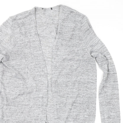 Womens UK Size S New Look Grey Cardigan Jumper