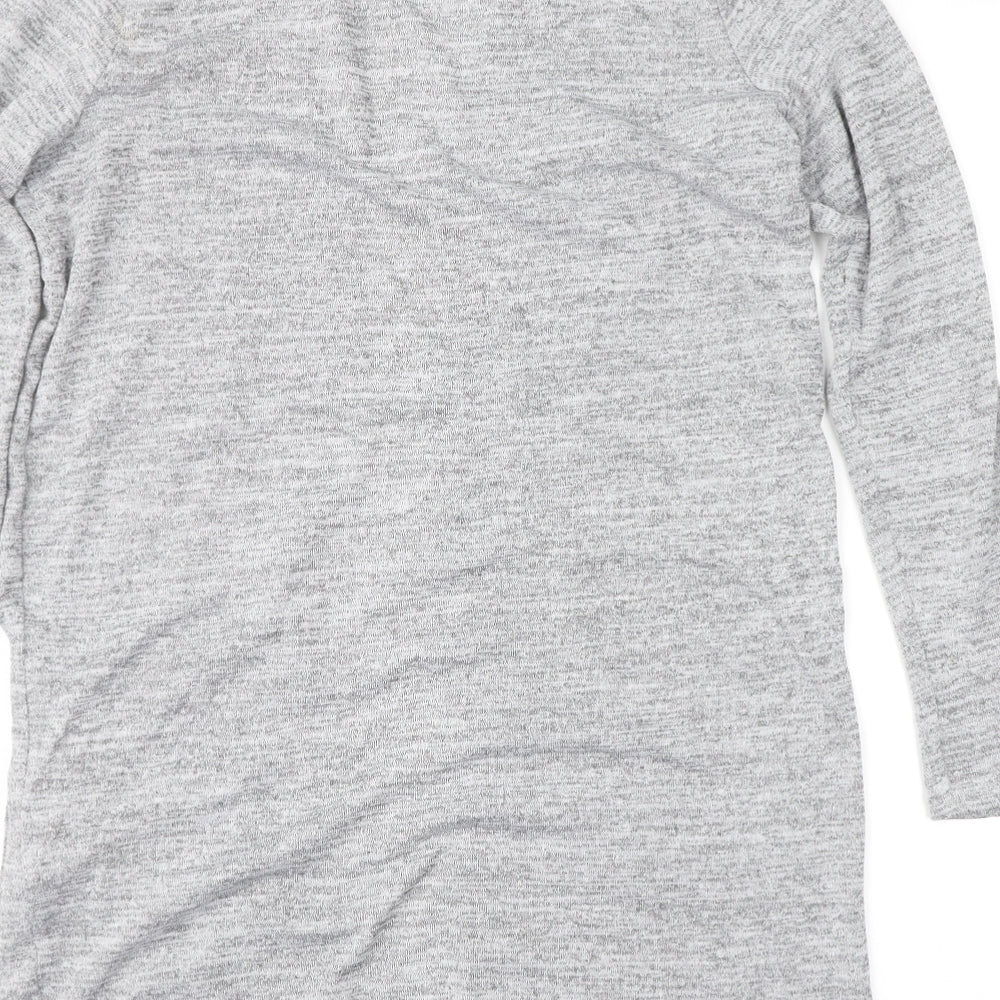 Womens UK Size S New Look Grey Cardigan Jumper
