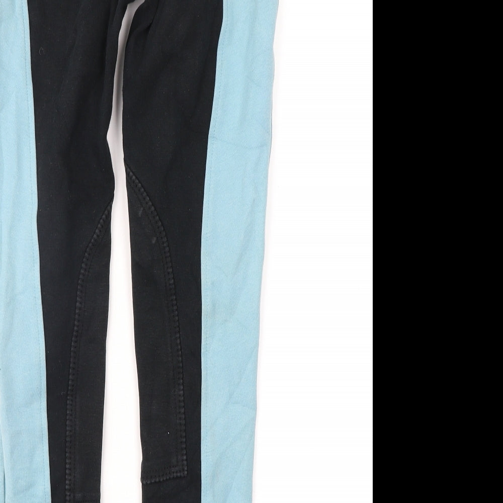 Womens UK Size 24 in Harry Hall Regular Fit  Blue Trousers